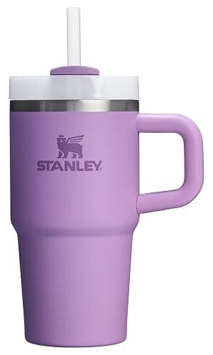 STANLEY Quencher H2.0 Tumbler with Handle and Straw 20 oz | Flowstate 3-Position Lid | Cup Holder Compatible for Travel | Insulated Stainless Steel Cup | BPA-Free | Lilac - Image 1