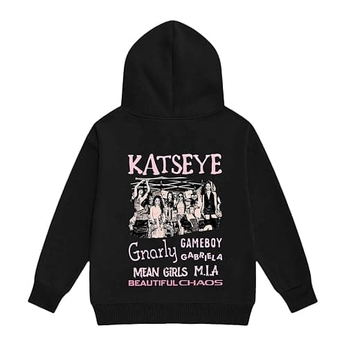 Nvduoll Katseye Hoodie Girls Pop Music Graphic Sweatshirts thumbnail 3