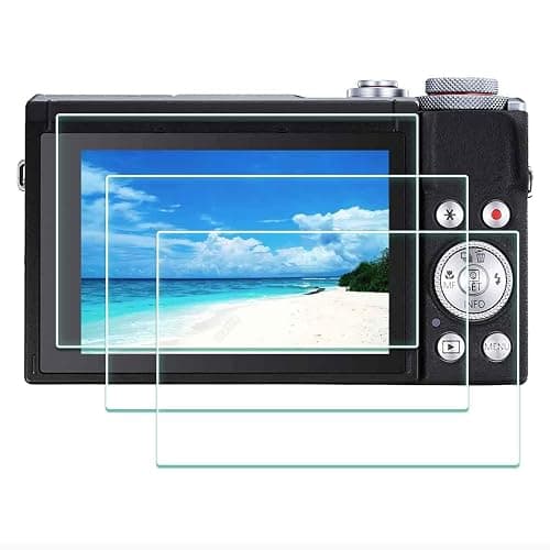 ULBTER G7 X Mark III Screen Protector for Canon G7X Mark III Camera [3Pack], 9H Hardness G7XIII Tempered Glass Cover Anti-Scrach Anti-Bubble Anti-Dust - Image 1