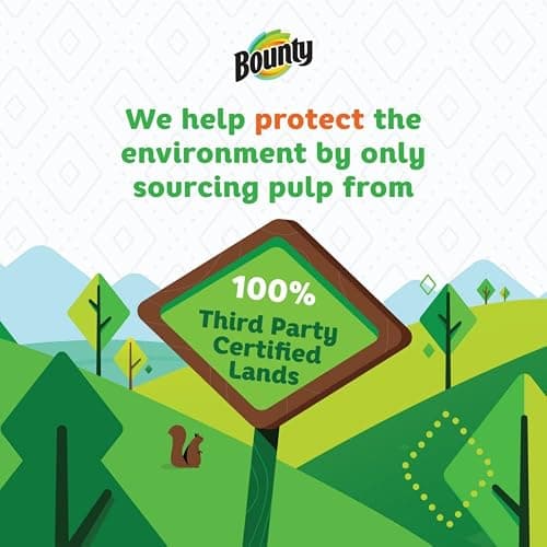Bounty Select-A-Size Paper Towels, White, 8 Double Plus Rolls = 20 Regular Rolls thumbnail 10