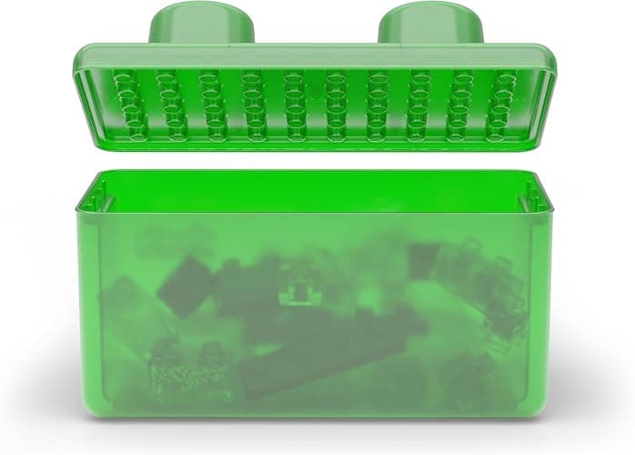 JELLY BLOX- Boite de Rangement + 30 Blocs de Construction Tactiles - Jeu de Construction pour Enfants dès 2 Ans - Expérience Sensorielle avec Blocs Extensibles, Souples et Flexibles - Boite Ouverte thumbnail 4