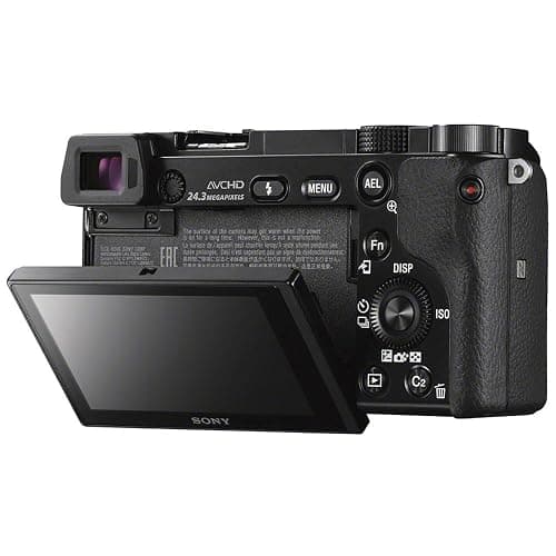 Sony Alpha a6000 Mirrorless Digital Camera 24.3MP SLR Camera with 3.0-Inch LCD (Black) w/16-50mm Power Zoom Lens thumbnail 5