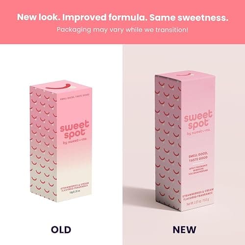 SweetSpot Flavored Solid Perfume Stick, Portable Travel Perfumes for Women, Long Lasting Fragrances, Non Sticky Formula, Natural Ingredients, Fragrance Stick (Strawberries & Cream) thumbnail 8