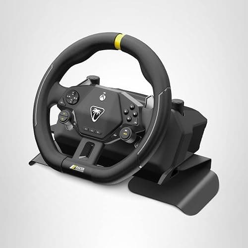 Turtle Beach Racer Wireless Racing Wheel System Officially Licensed for Xbox Series X|S & Xbox One and Windows PCs – Complete Design, Reliable Wireless Connection, up to 30Hr Battery– Black thumbnail 12