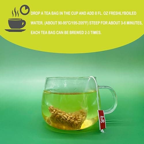 Samcci - Fenugreek Seed Tea Bags, 50 Teabags, 3g/bag - Natural Healthy Fenugreek Methi Seeds Herbal Tea - Non-GMO - Caffeine-free - Support Digestion & Improve Heart Health thumbnail 6