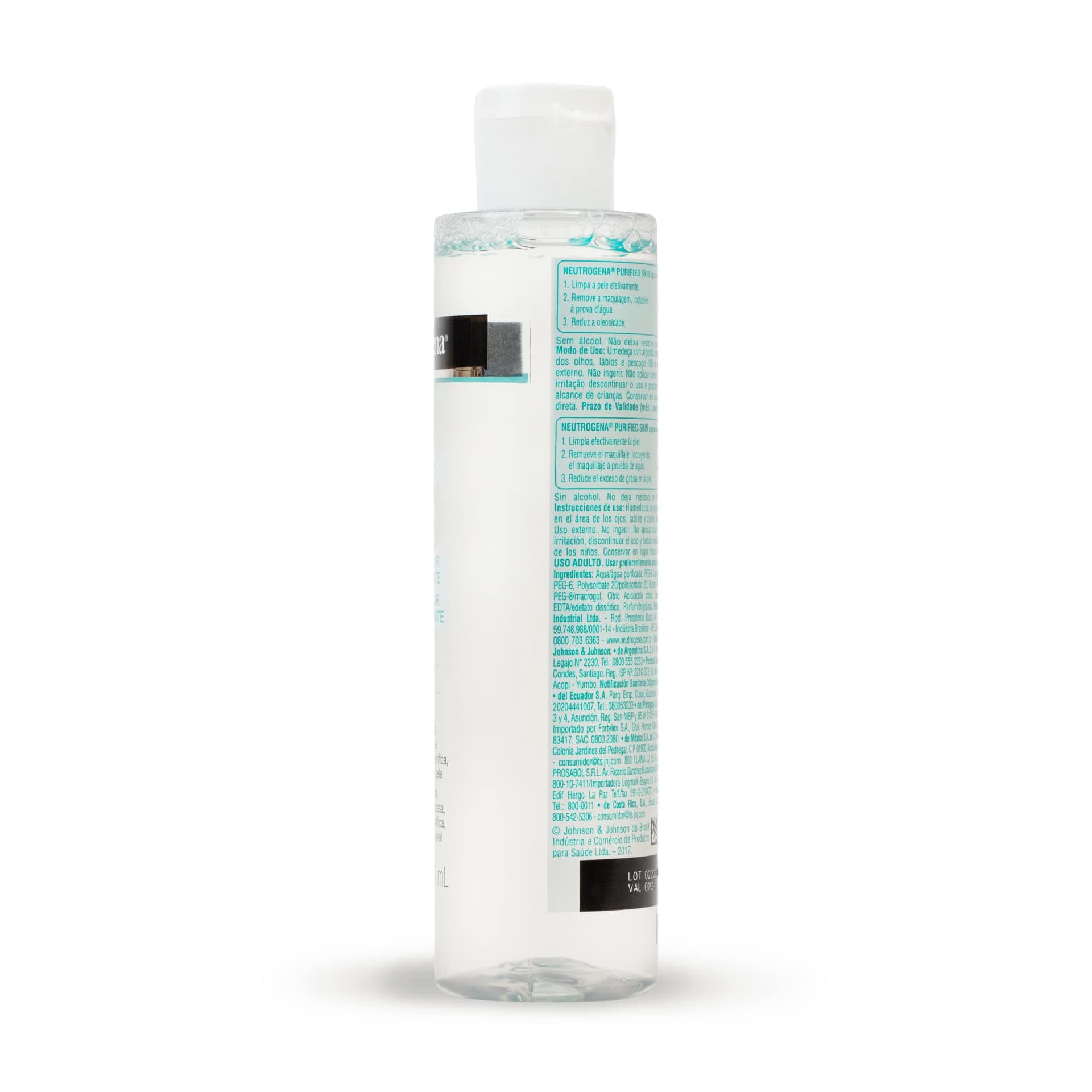 Neutrogena Água Micelar Demaquilante Purified Skin, 200ml thumbnail 4