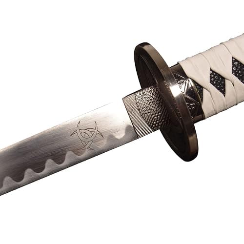 SV The Samurai Sword of Michonne, Zombie Nihontou Katana Samurai Sword 41 inches，A Variety of Materials to Choose from thumbnail 4