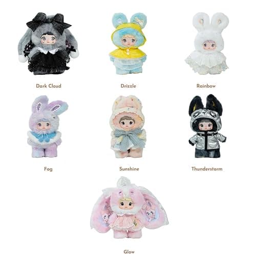 Nommi Blind Box Plush Collection Figures, Nommi Weather Forecast Series Blind Box, Cute Blind Box Nommi Plush Gift for Fans & Collectors, Single Box (1 of 7 Possible Styles) thumbnail 3