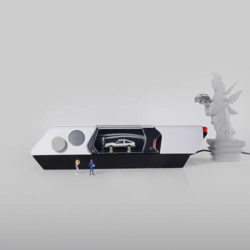FUN-TECH-LAB Windsible, Desktop Wind Tunnel, for 1:64 Diecast Car Models, Miniature Wind Simulation, Display Stand, for Collectors and Hobbyists thumbnail 3