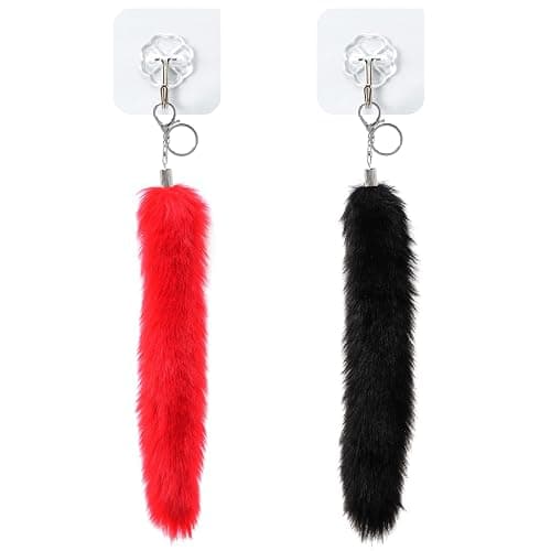 Yookat Faux Fox Tail - Artificial Fur Cosplay Tail for Masquerade & Halloween thumbnail 7