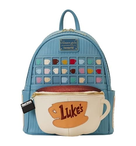 Loungefly Gilmore Girls Luke's Diner Domed Coffee Mug Double Strap Shoulder Bag - Image 1