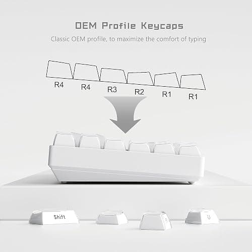 Womier Keycaps - Jelly Keycaps White thumbnail 4