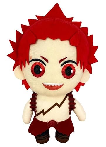 Great Eastern Entertainment My Hero Academia S2- Kirishima Hero Costume Plush 8" H - Image 1