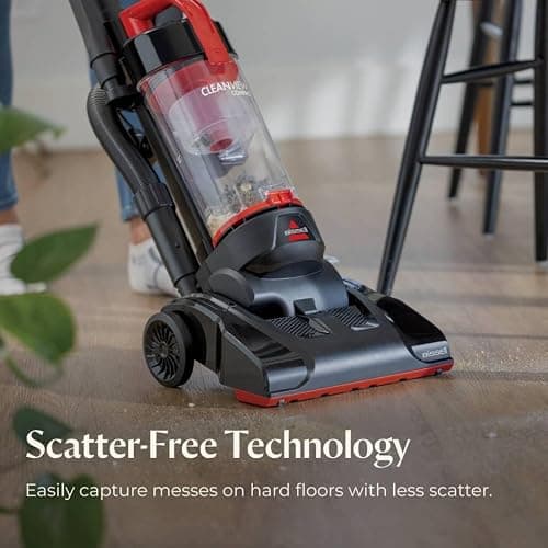 BISSELL CleanView Compact Vacuum Cleaner, 3508B | Scatter-Free Technology, Under 8 lb Design, Powerful Suction, Easy Empty Dirt Container thumbnail 2