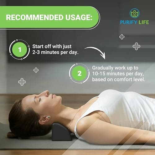 Occipital Release Tool for Pivotal Therapy and TMJ - Cervical Traction Pillow - Neck Stretcher and Shoulder Relaxer - Neck Traction Device for Spinal Alignment, Neck & Back Pain, or Tension Headaches thumbnail 8