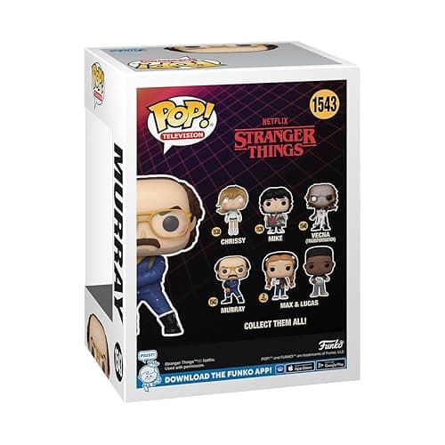 Funko Pop! TV: Stranger Things - Murray Bauman - Collectable Vinyl Figure - Gift Idea - Official Merchandise - Toys for Kids & Adults - TV Fans - Model Figure for Collectors and Display - Standard Size - Multicolour thumbnail 3