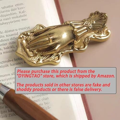 Lady's Hand Shaped Metal Paper Clip Binder Clips Page Holder Vintage Bullet Junk Journal Clips Book Clips Decorative Clips Traveler's Notebook Accessories Clamps for Office Home DIY Use Gold thumbnail 4