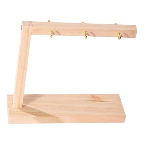 Zialofi Nail Swatch Sticks Display Stand Organizer Rack Nail Color Sticks Holder Storage for False Nails Sample Tips Salon Table Shop, L 20x6x17.5cm thumbnail 7