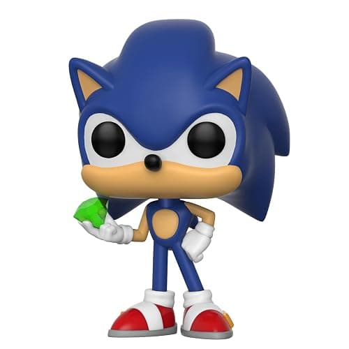 Funko Pop! Games: Sonic The Hedgehog - Sonic with Emerald - Collectable Vinyl Figure - Gift Idea - Official Merchandise - Toys for Kids & Adults - Video Games Fans - Model Figure for Collectors thumbnail 2