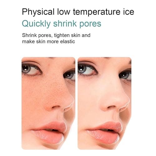 Facial Ice Roller, Convenient Use Portable DIY Face Care Face Massager Ice Tray for Home Travel (Stripe Black) thumbnail 5