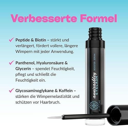 Annixashley Lash Wimpernserum für Premium Wimpernserum für Längere & Dichtere Wimpern – Wachstumsfördernde Formel mit Biotin und Peptiden – Sichtbare Ergebnisse in 6-8 Wochen thumbnail 5