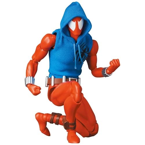MAFEX No.186 MAFEX SCARLET SPIDER (COMIC Ver.) Total Height Approx. 6.1 inches (155 mm), Non-scale, Pre-painted Action Figure thumbnail 10