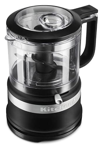 KitchenAid KFC3516BM 3.5 Cup Mini Food Processor, Matte Black - Matte Black - Food Processor thumbnail 2