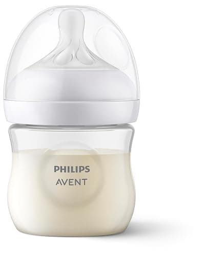 Philips Avent Natural Newborn Glass Gift Set, Baby Bottles with Natural Response Nipples, 3x 4oz (Slow Flow, Flow 2) and 2x 8oz (Medium Flow, Flow 3), 2x Silicone Sleeves, SCD858/01 thumbnail 12