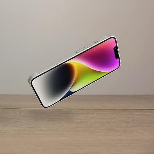 OtterBox TRUSTED GLASS Screen Protector for iPhone 14, iPhone 13 & iPhone 13 Pro, Flawless Touch Response, Fingerprint Resistant, Precision Fit, Vibrant Clarity thumbnail 4