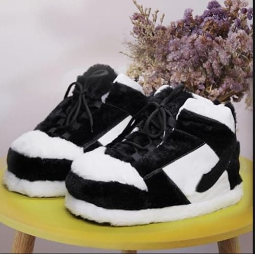 Elyora Warm Sneaker Slippers Anti Slip Soft Comfy House Shoes Plush Fuzzy Slide One Size Fits Most Bigfoot Gift Winter Fluffy Slides For Indoor Outdoor thumbnail 6