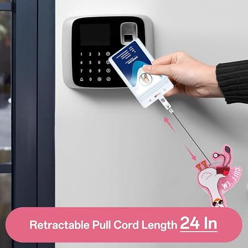 Funny Goose Nurse Badge Reel, Cuff 'Em Badge Holder with Retractable Clip, Cute Gifts for Nursing Student RN LPN CNA MA Medical Worker Teacher Doctor thumbnail 6