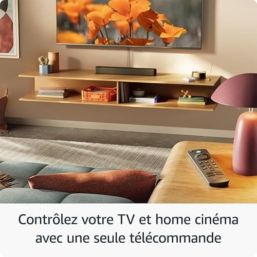Amazon Fire TV Stick HD (Nouvelle génération) | TV gratuite et en direct, télécommande vocale Alexa, contrôle de la maison connectée, streaming HD thumbnail 6