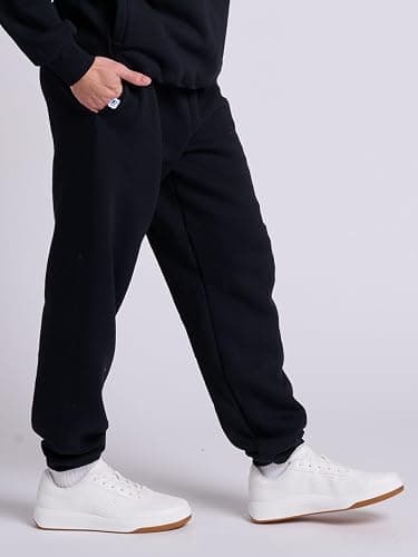 Russell Athletic Men's Dri Power Fleece Elastic Bottom Sweatpants, Relaxed Fit, Moisture Wicking, with or Without Pockets thumbnail 2