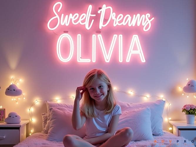 ADVPRO Custom LED Neon Signs, Customizable for Wall Decor, Wedding, Birthday Party, Personalized Large Led Neon Light Sign with Surname, Name, Bar, Shop Logo thumbnail 3