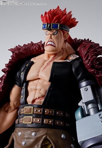 TAMASHII NATIONS - One Piece - Eustass Kid -The Raid on Onigashima- S.H.Figuarts Action Figure | One Piece The Raid on Onigashima 7 Inch Action Figure S.H. Figuarts - Eustass Kid thumbnail 2