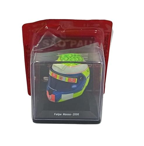 OPO 10 Formula 1 helmet compatible with Ferrari F1: Felipe Massa Scuderia Ferrari #6 2006-1/5 scale Spark - CAS86 thumbnail 3