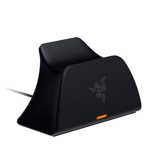 Razer Schnellladestation - Schnellladestation für Wireless-Controller (Schnellladung , Gebogenes Schalen-Design Einhändige Bedienung, Aufladen per USB) Midnight Black thumbnail 7