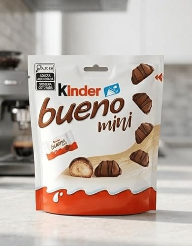 Kinder Bueno Mini - Kinder Bueno Candy - Imported from Germany - 108g thumbnail 3
