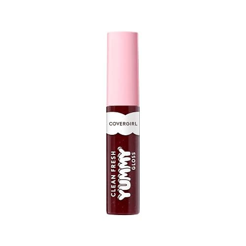 COVERGIRL - Clean Fresh Yummy Gloss, yummy formula, infused with Hyaluronic Acid and naturally-derived Antioxidants, for instant hydration, supple and healthy-looking lips, clean, vegan and gluten-free - Acai You Later - 300 thumbnail 2