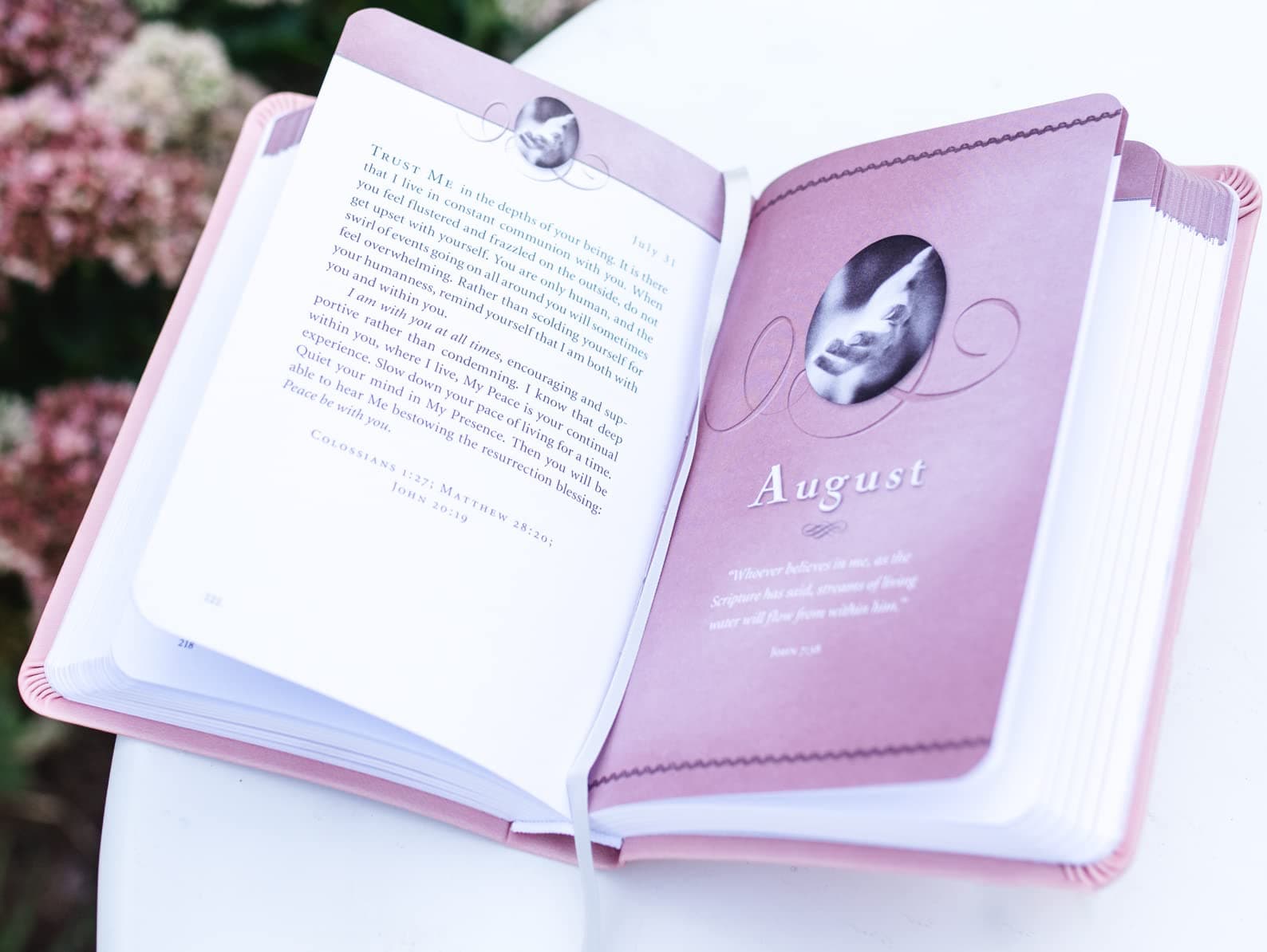 Jesus Calling Deluxe Edition [Pink]: Enjoying Peace in His Presence (a 365-Day Devotional) - The Perfect Christian Christmas Gift for Women thumbnail 3