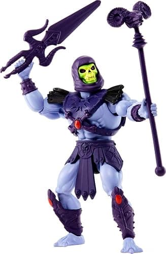 Mattel Masters of the Universe Origins Action Figure & Accessories Set, Skeletor 5.5-inch Collectible Toy with Posable Joints & Mini-Comic thumbnail 6
