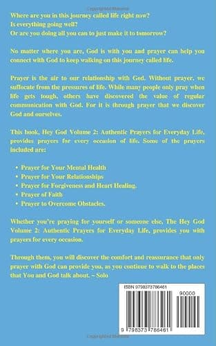 Hey God Volume 2: Authentic Prayers for Everyday Life (Hey God Prayer Books) thumbnail 2