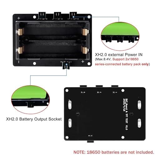 GeeekPi UPS Gen 6 Power Supply Uninterruptible UPS HAT for Raspberry Pi 5/4B, with Aluminum Heatsink thumbnail 5