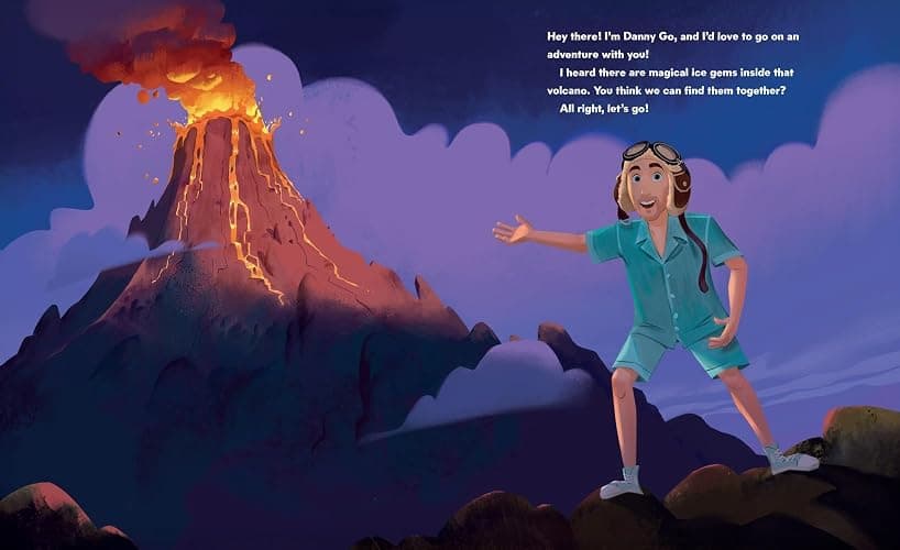 Danny Go's Volcano Adventure: A Picture Book thumbnail 2