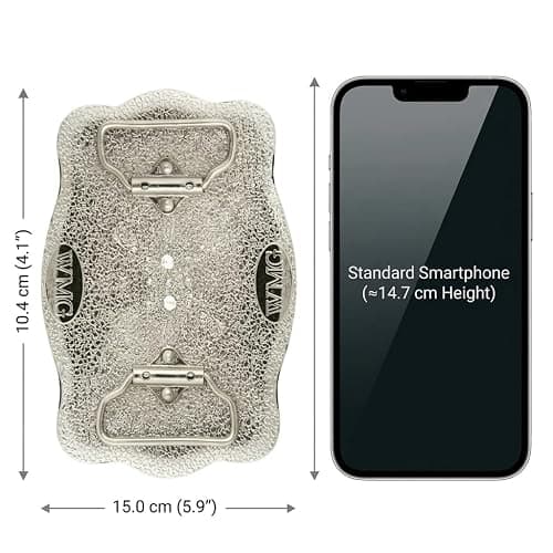 Western Belt Buckle Initial Letters ABCDMRJ to Z Cowboy Belt Buckle, Rodeo Buckles for Men & Women Fits Up to 2 Inch Belts thumbnail 3