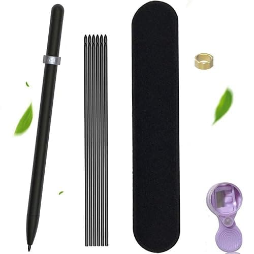 WSD Mechanical Pencils, Magnetic Control Pencil, CNC Machined, Universal 2.0mm Pencil Refill, Black thumbnail 6