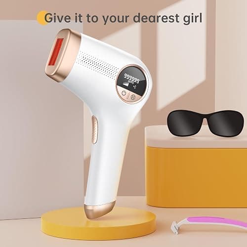 IPL Laser Hair Removal Device for Women and Men | At-Home Use, For Arms Legs Armpits Bikini Line thumbnail 9