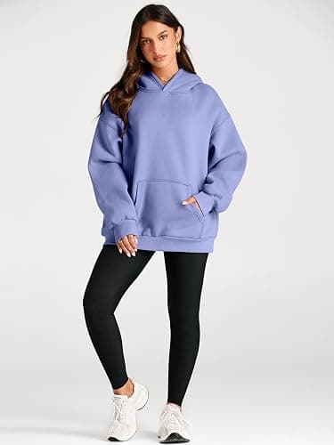 Trendy Queen Womens Oversized Hoodies Fleece Sweatshirts Fall Fashion Pullover Sweaters Winter Clothes thumbnail 5