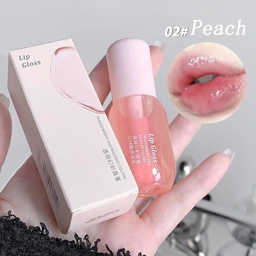 Baorder 4Pcs Cute Hydrating Jelly Lip Gloss Oil Set for Women and Girls | Clear,Fruity Flavor Moisturizing Lip Balm,Glossy and Shiny Lip Primer Lipgloss,Lip Care Makeup,Party Gift thumbnail 3