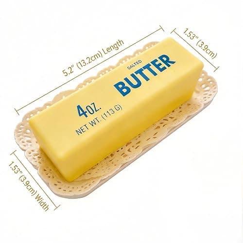 Midou Slow Rising Dumpling Squishy Butter Squeeze Toy Sensory Stress Relief Squishies Soft & Stretchy Fidget Toys for Anxiety Relief Party Favors 1Pcs(Dumpling Squishy Butter) thumbnail 2